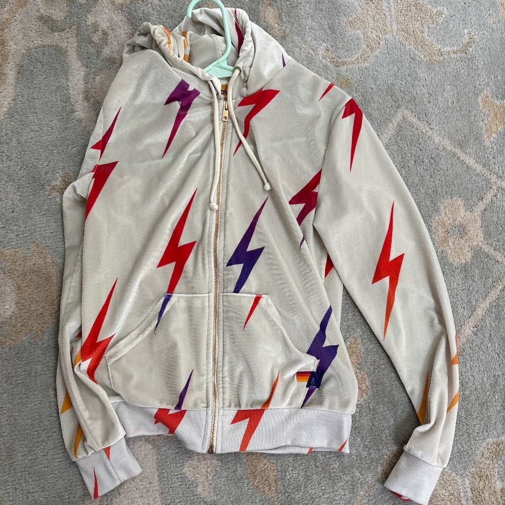 Aviator Nation Velour Hoodie